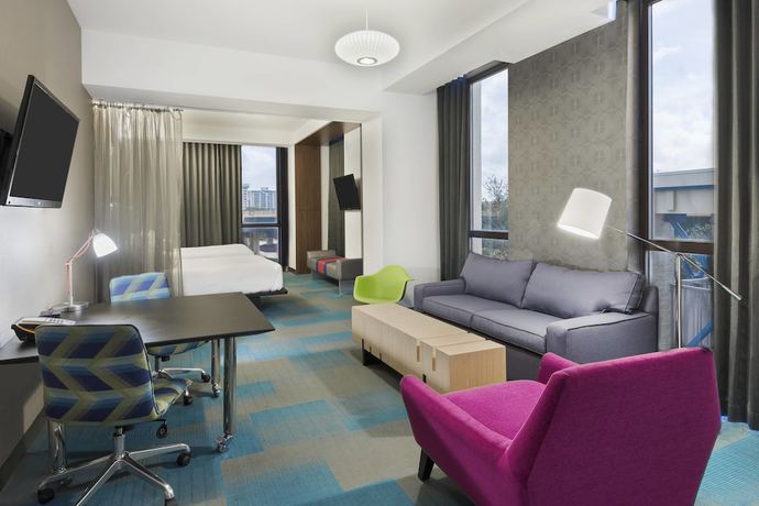 Imagen de la habitación del Hotel Aloft Orlando Downtown. Foto 5