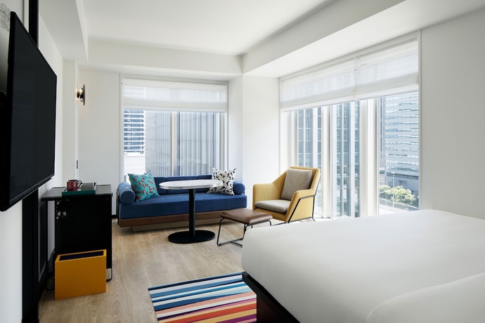 Imagen de la habitación del Hotel Aloft Osaka Dojima. Foto 9