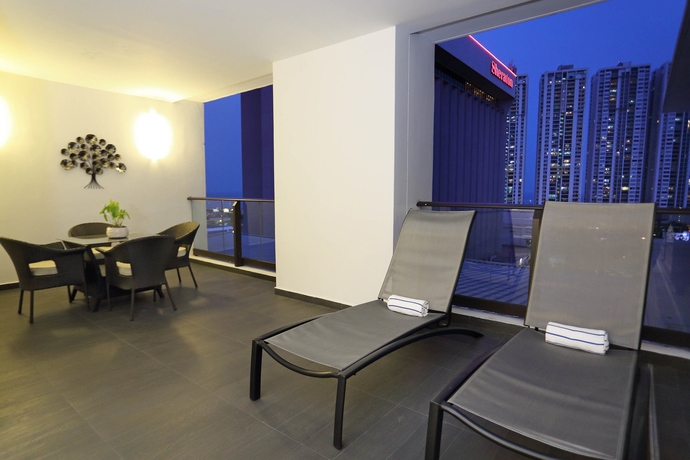 Imagen de la habitación del Hotel Aloft Panama. Foto 10