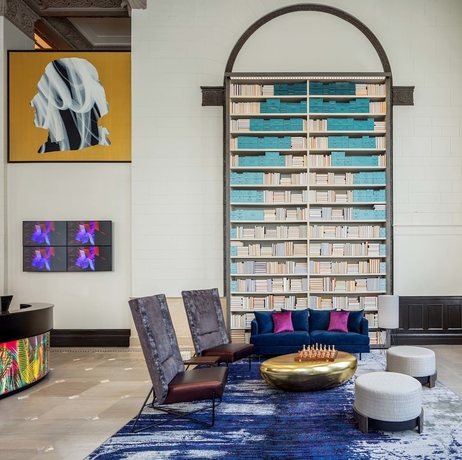 Imagen del bar/restaurante del Hotel Aloft Philadelphia Downtown. Foto 2