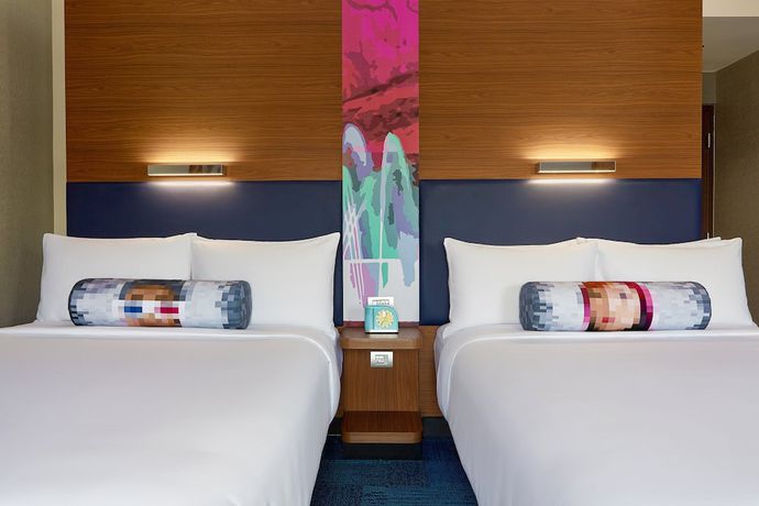 Imagen de la habitación del Hotel Aloft Queretaro. Foto 3