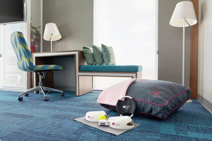 Imagen de la habitación del Hotel Aloft Queretaro. Foto 8