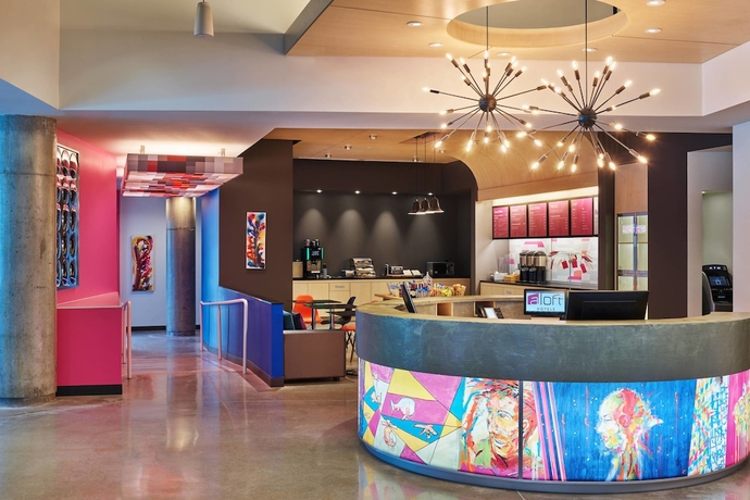 Imagen de los interiores del Hotel Aloft Richardson. Foto 14