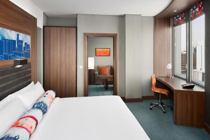Imagen de la habitación del Hotel Aloft Riyadh. Foto 13