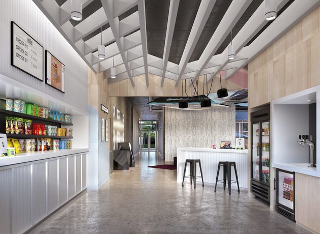 Imagen de los interiores del Hotel Aloft Savannah Downtown Historic District. Foto 10