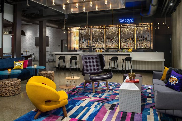 Imagen de los interiores del Hotel Aloft Savannah Downtown Historic District. Foto 12