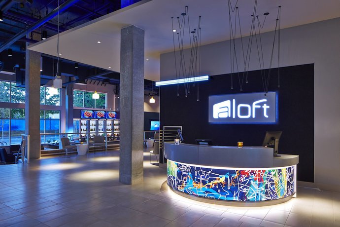 Imagen de los interiores del Hotel Aloft Seattle Redmond. Foto 11