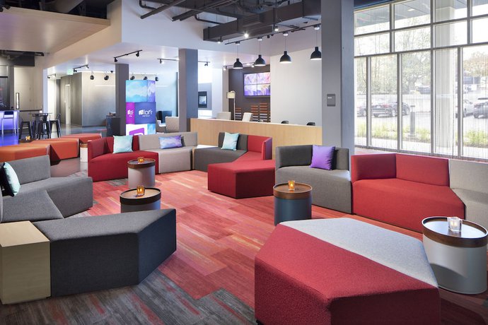 Imagen del bar/restaurante del Hotel Aloft Seattle Sea-Tac Airport. Foto 5
