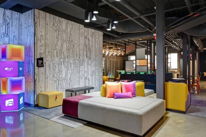 Imagen de los interiores del Hotel Aloft Secaucus Meadowlands. Foto 17
