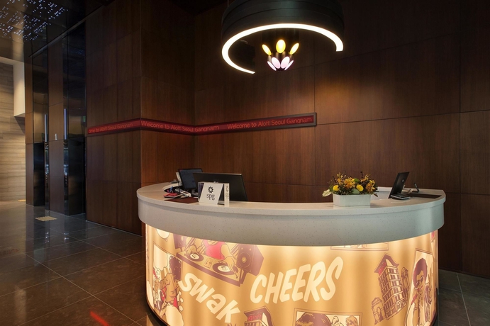 Imagen de los interiores del Hotel Aloft Seoul Gangnam. Foto 16