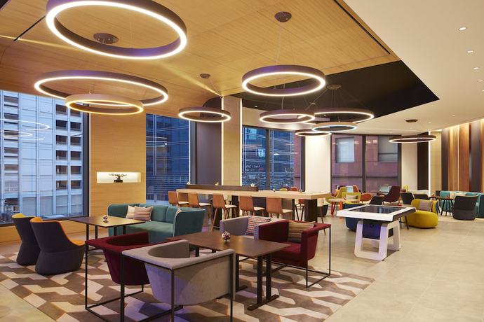 Imagen del bar/restaurante del Hotel Aloft Seoul Myeongdong. Foto 2