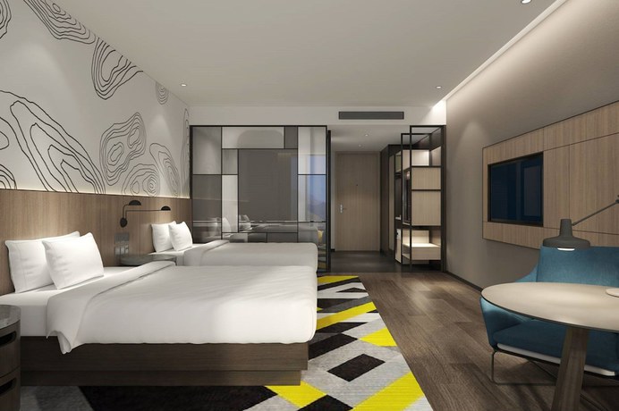 Imagen de la habitación del Hotel Aloft Shijiazhuang. Foto 7