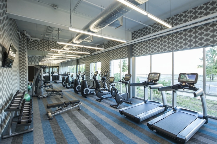 Imagen de los interiores del Hotel Aloft Syracuse Inner Harbor. Foto 17