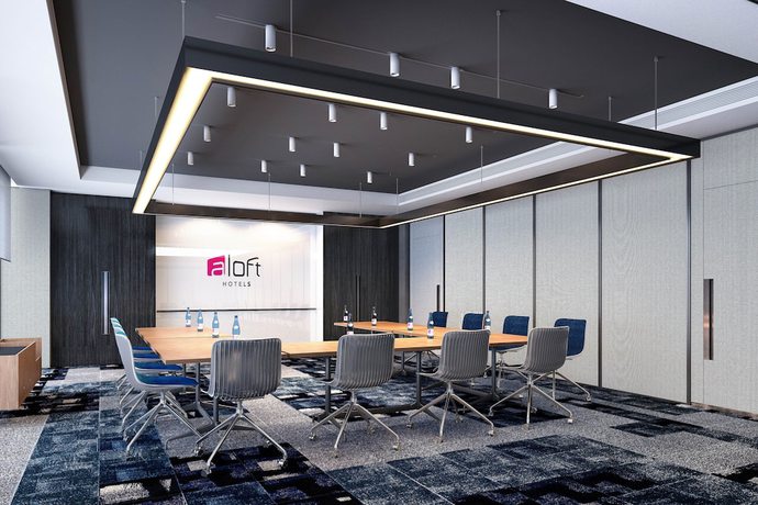 Imagen de los interiores del Hotel Aloft Tainan Anping. Foto 13