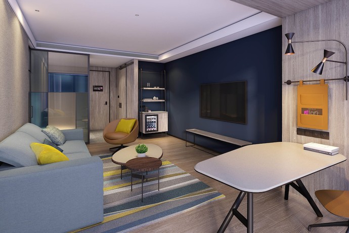 Imagen de la habitación del Hotel Aloft Tainan Anping. Foto 10