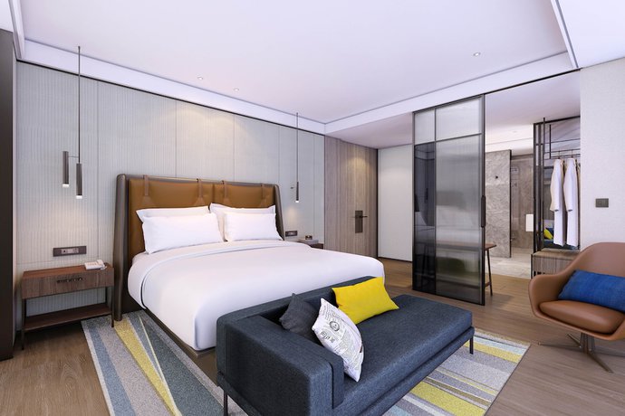 Imagen de la habitación del Hotel Aloft Tainan Anping. Foto 12
