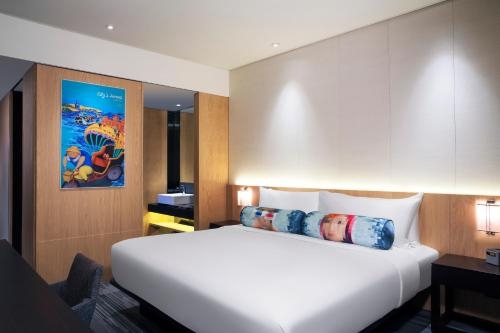 Imagen de la habitación del Hotel Aloft Taipei Zhongshan. Foto 9