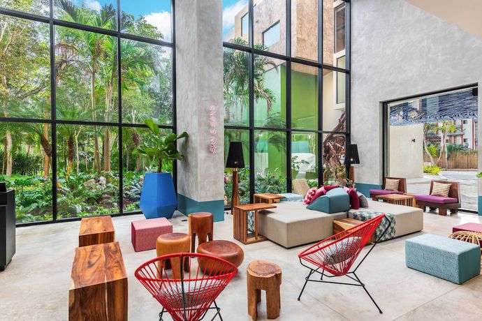 Imagen de los interiores del Hotel Aloft Tulum. Foto 19