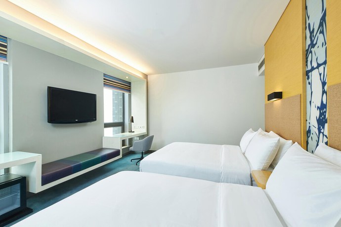 Imagen de la habitación del Hotel Aloft Zhengzhou Shangjie. Foto 8