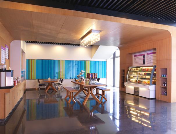 Imagen del bar/restaurante del Hotel Aloft Zhengzhou Zhengdong New District. Foto 4