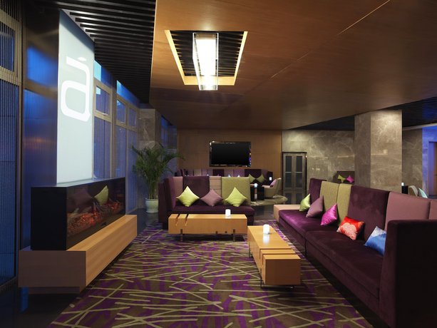 Imagen del bar/restaurante del Hotel Aloft Zhengzhou Zhengdong New District. Foto 5