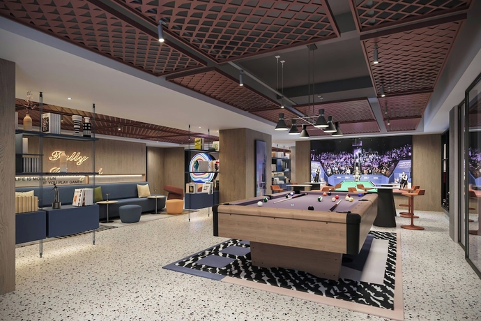 Imagen de los interiores del Hotel Aloft by Marriott Istanbul Karakoy. Foto 12