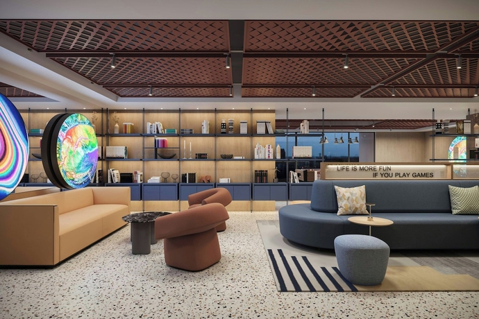 Imagen de los interiores del Hotel Aloft by Marriott Istanbul Karakoy. Foto 15
