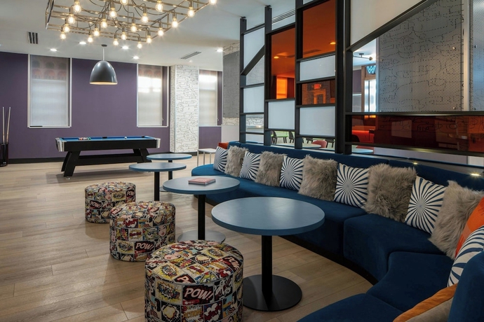Imagen de los interiores del Hotel Aloft by Marriott Memphis Downtown. Foto 15