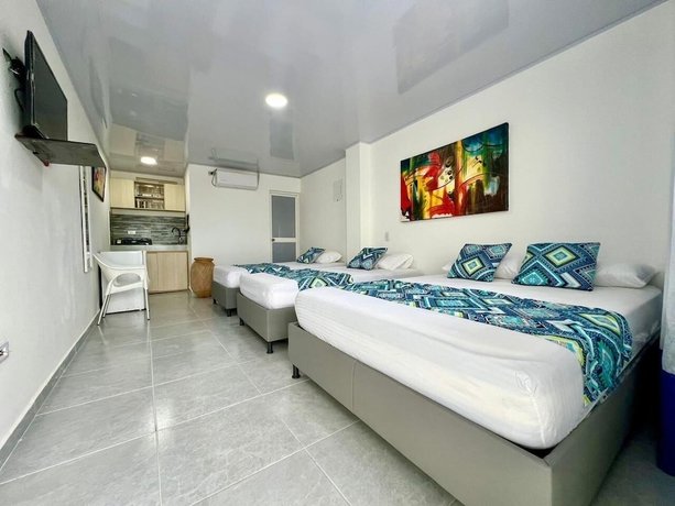 Imagen de la habitación del Hotel Alojamientos Town Beach. Foto 2