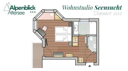 Imagen general del Hotel Alpenblick Attersee-Seiringer KG. Foto 9