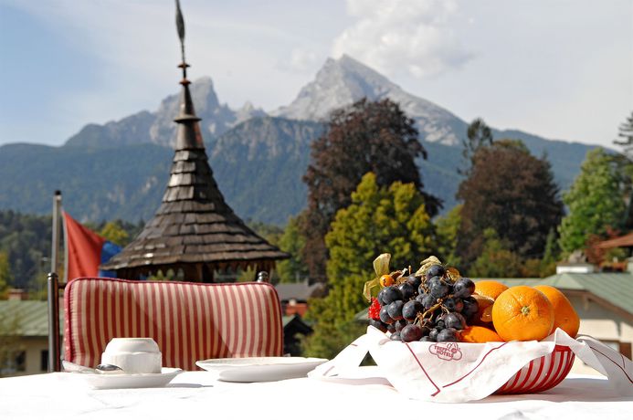 Imagen del bar/restaurante del Hotel Alpenhotel Kronprinz Berchtesgaden. Foto 9