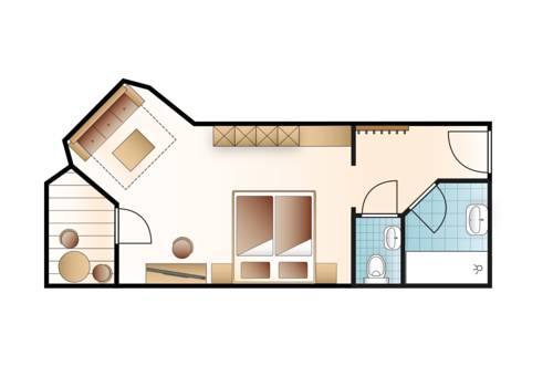 Imagen de la habitación del Hotel Alpenst&uuml;ble. Foto 2