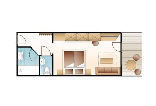 Imagen de la habitación del Hotel Alpenst&uuml;ble. Foto 3