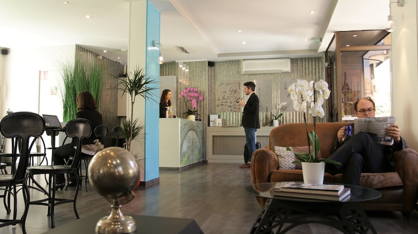 Imagen de los interiores del Hotel Alpha Paris Eiffel By Patrick Hayat. Foto 17