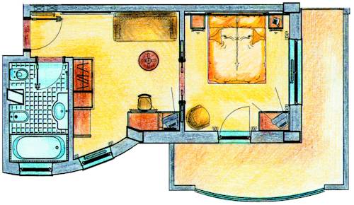 Imagen de la habitación del Hotel Alpin Royal Wellness Refugium and Resort. Foto 15