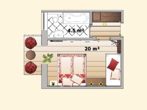 Imagen de la habitación del Hotel Alpina, Brand. Foto 6