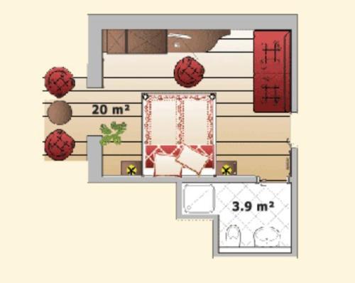 Imagen de la habitación del Hotel Alpina, Brand. Foto 9