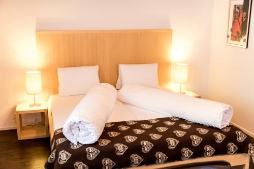 Imagen de la habitación del Hotel Alpina, Vals. Foto 8