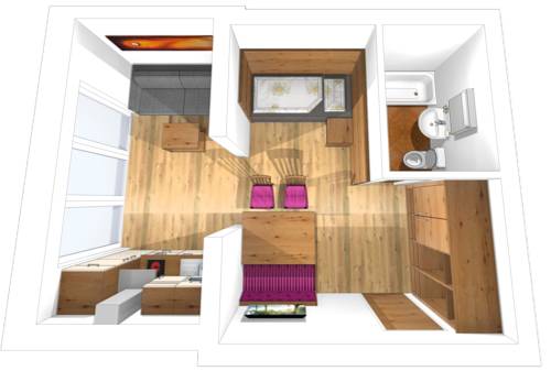 Imagen de la habitación del Hotel Alpina Wagrain. Foto 5