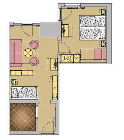 Imagen de la habitación del Hotel Alpina Wagrain. Foto 8