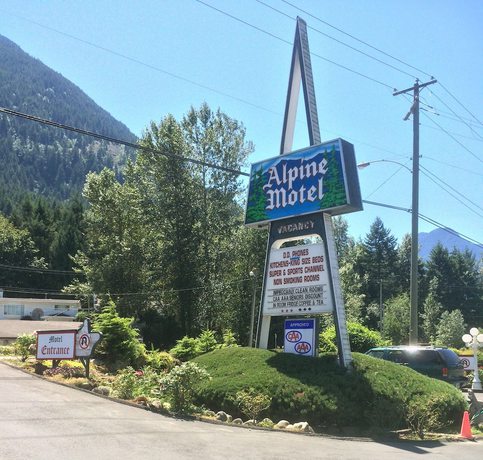 Imagen general del Hotel Alpine Motel, Hope. Foto 1