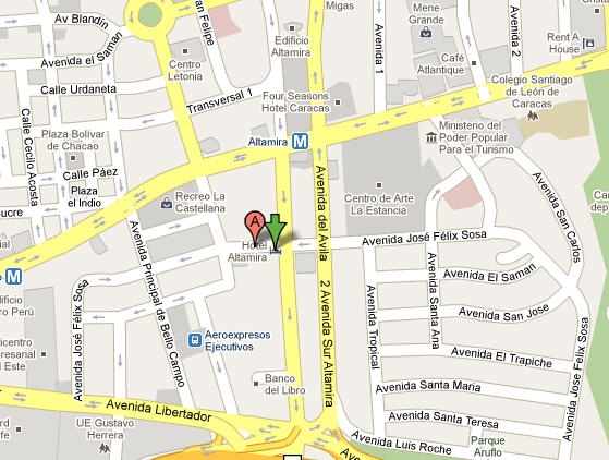 Imagen de la piscina del Hotel Altamira, Caracas. Foto 5