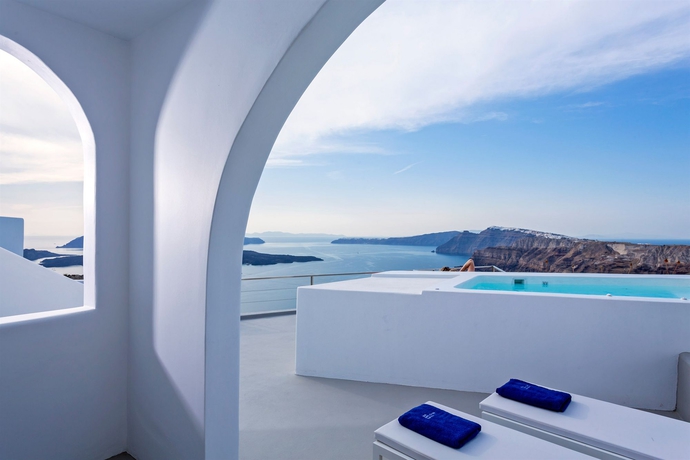 Imagen de los exteriores del Hotel Alti Santorini Suites. Foto 14