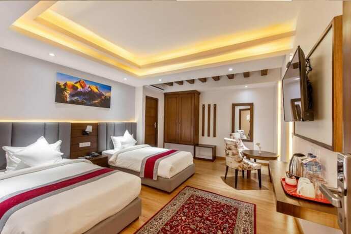 Imagen de la habitación del Hotel Ama-La, Thamel, Kathmandu. Foto 15