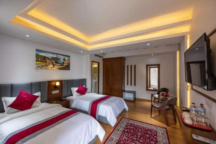 Imagen de la habitación del Hotel Ama-La, Thamel, Kathmandu. Foto 17