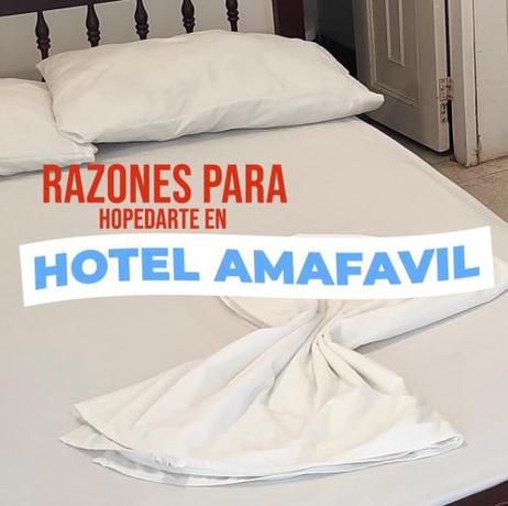 Imagen de la habitación del Hotel Amafavil. Foto 12