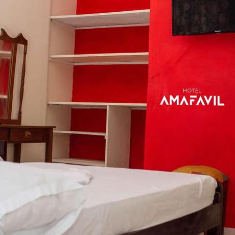 Imagen de la habitación del Hotel Amafavil. Foto 14