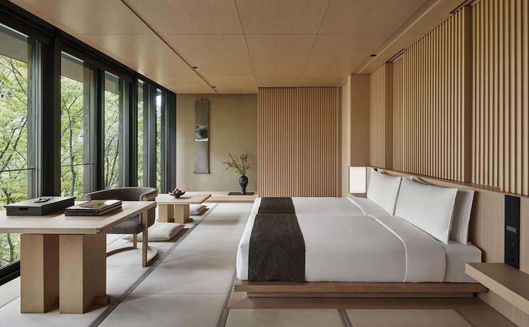 Imagen de la habitación del Hotel Aman Kyoto. Foto 4