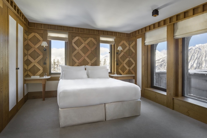 Imagen de la habitación del Hotel Aman Le Mélézin. Foto 2