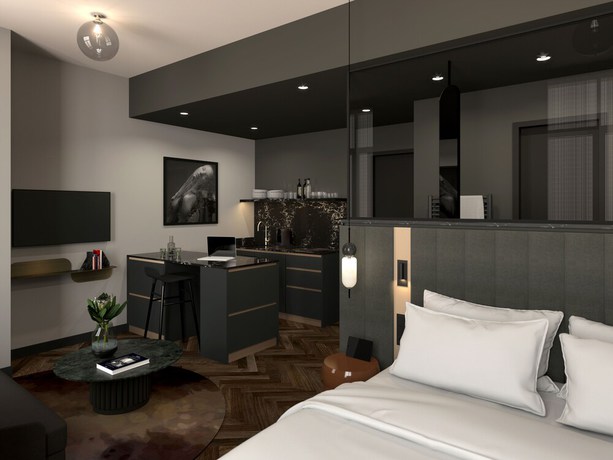Imagen de la habitación del Hotel Amano Home Leipzig. Foto 3